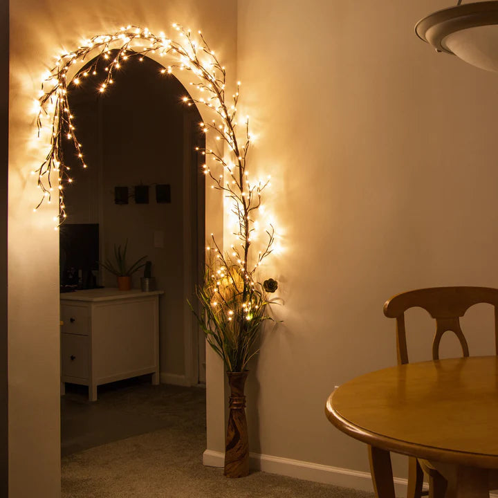LED Zweiglichter für Wanddeko und Weihnachtsstimmung