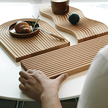 Kleines Tablett – Modernes Holzdesign für stilvolle Akzente