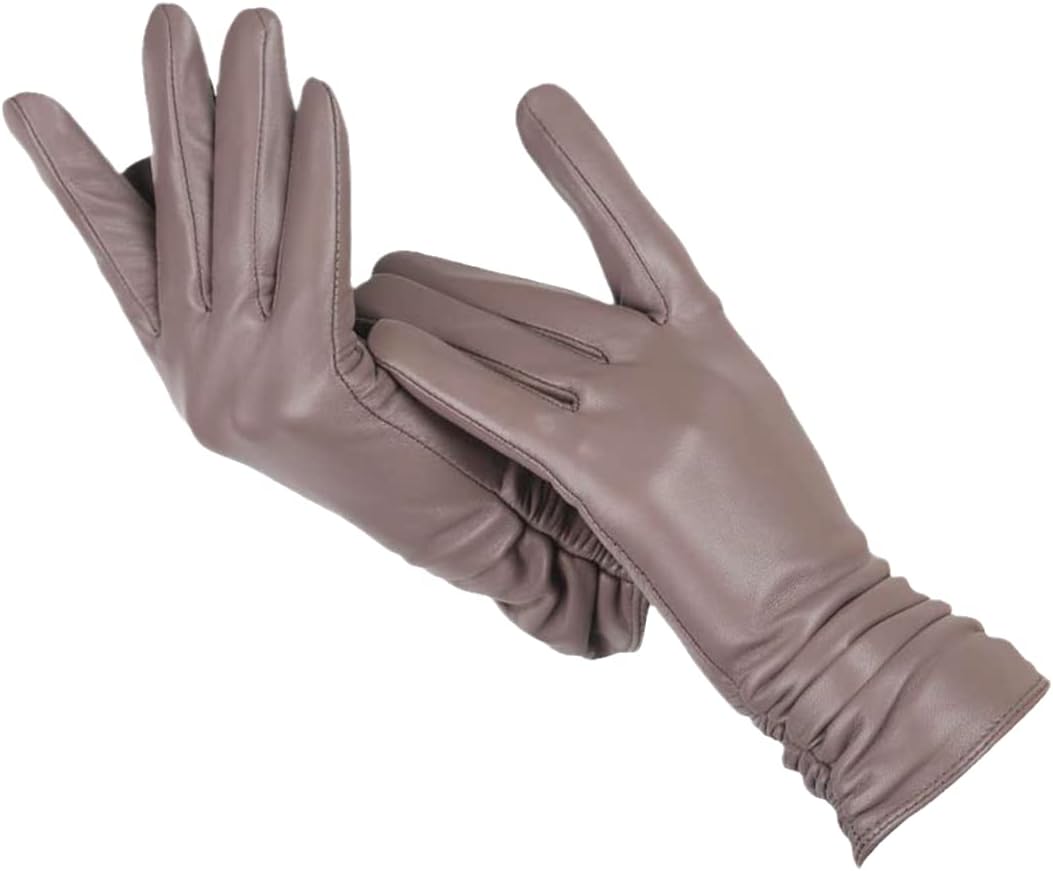 Damen Lederhandschuhe Mit Klassischem Design