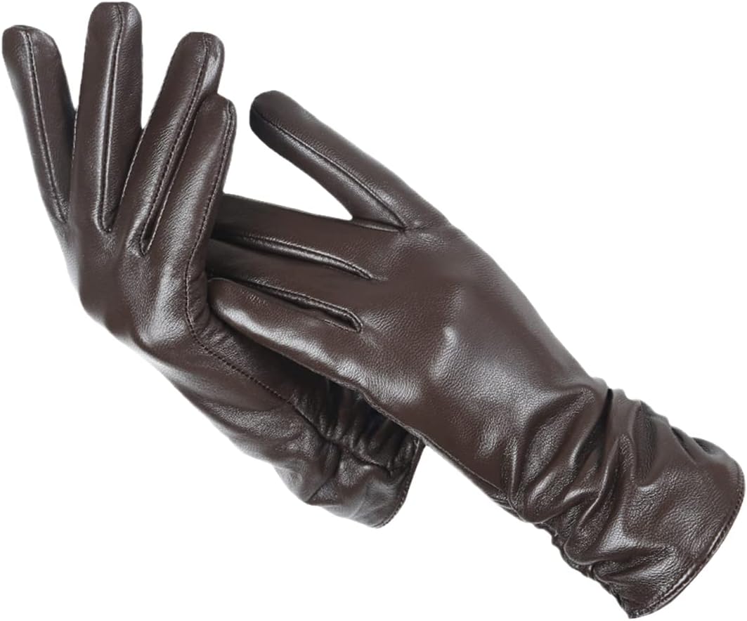 Damen Lederhandschuhe Mit Klassischem Design