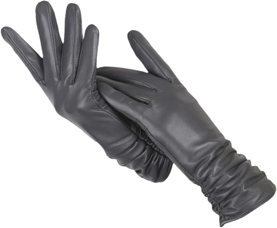 Damen Lederhandschuhe Mit Klassischem Design