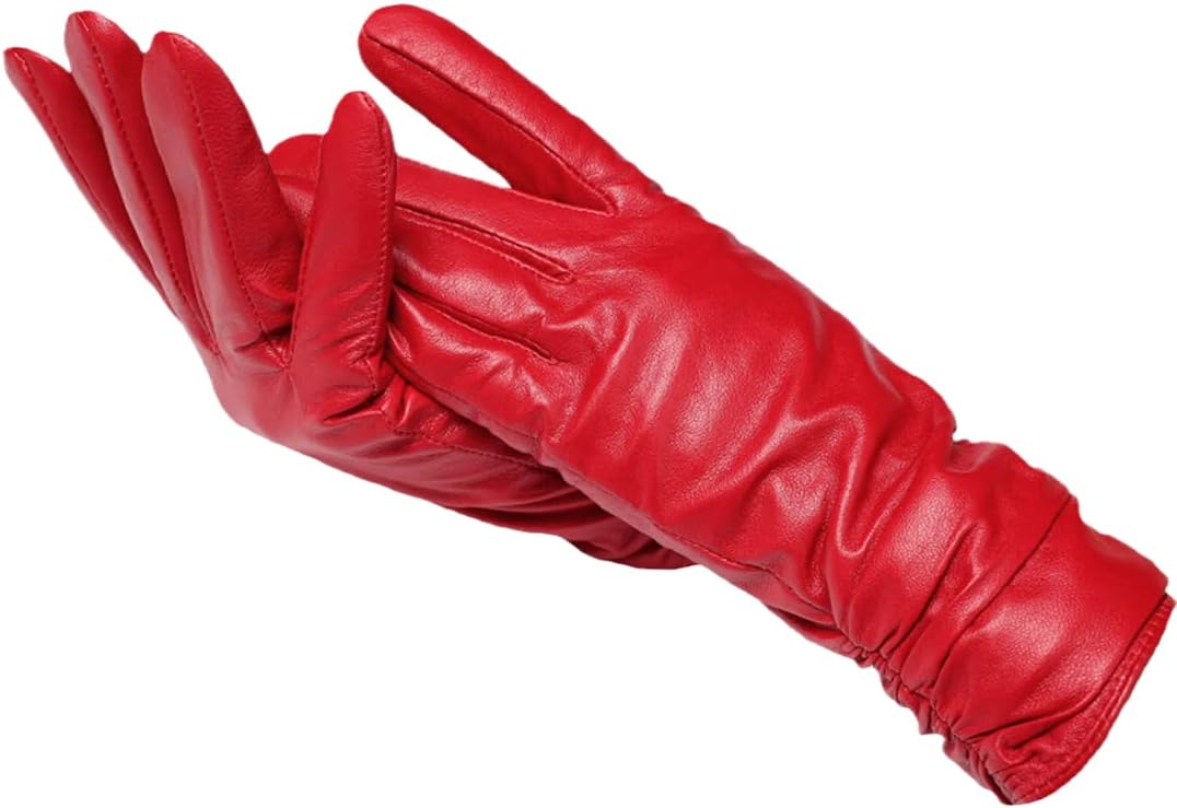 Damen Lederhandschuhe Mit Klassischem Design