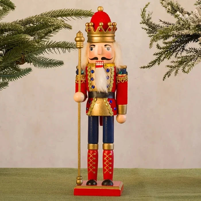 Nussknacker Figur Weihnachtliche Tischdekoration