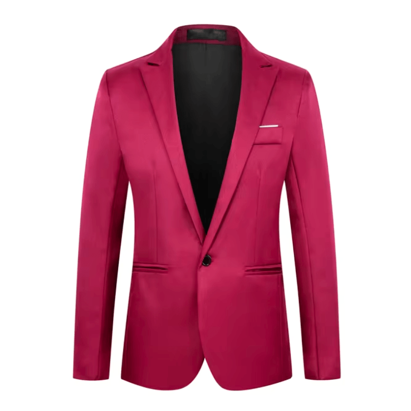 Herren Blazer Mit Klassischem Design