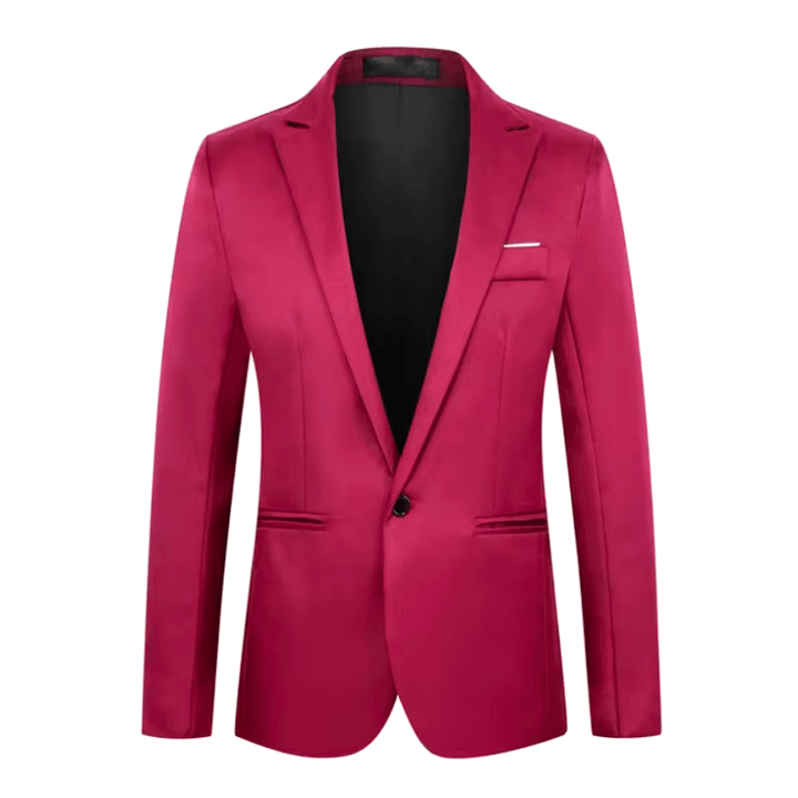 Herren Blazer Mit Klassischem Design