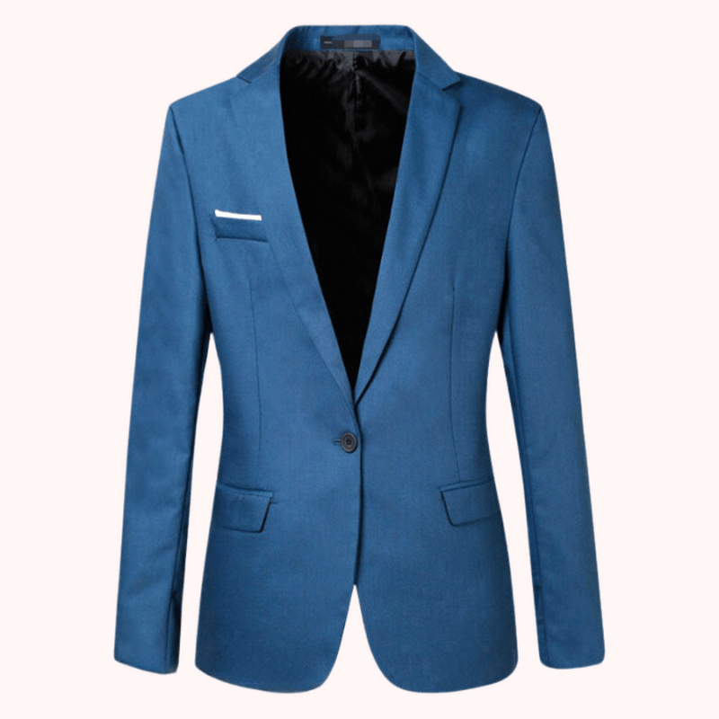 Herren Blazer Mit Klassischem Design