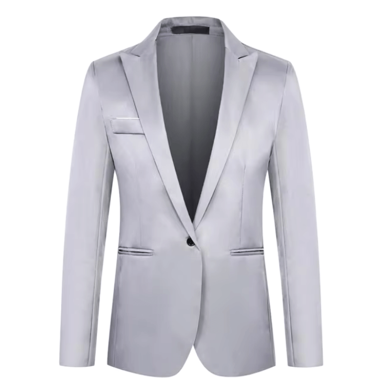 Herren Blazer Mit Klassischem Design