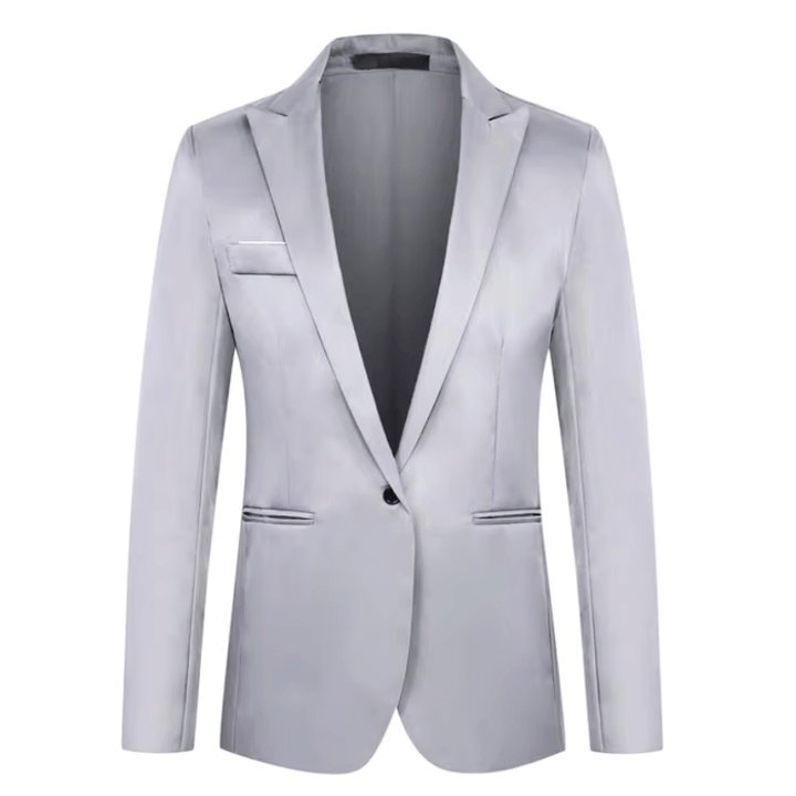 Herren Blazer Mit Klassischem Design