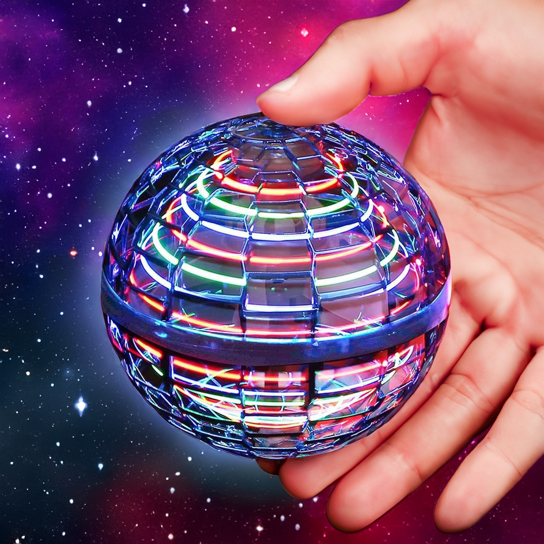 Schwebender Flying Orb Ball mit LED & USB-Ladung für Kinder & Erwachsene