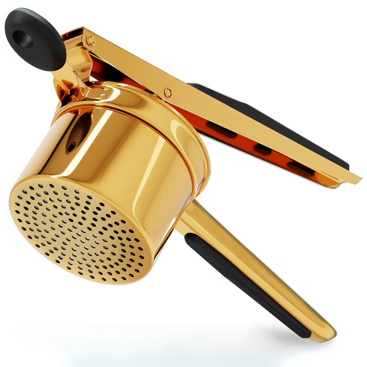 Kartoffelstampfer aus Edelstahl schwer für cremiges Püree