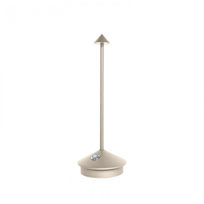 Moderne LED-Tischlampe – Kabellos, Wiederaufladbar & Wasserfest für Innen & Außen
