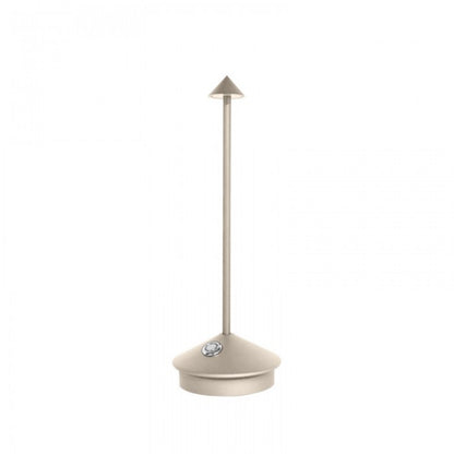 Moderne LED-Tischlampe – Kabellos, Wiederaufladbar & Wasserfest für Innen & Außen