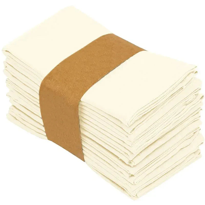 Wiederverwendbare Polyester-Tischserviette im Format 40 x 40 cm