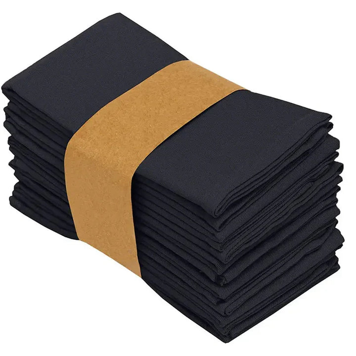 Polyester Tischservietten Wiederverwendbar 40 x 40 cm