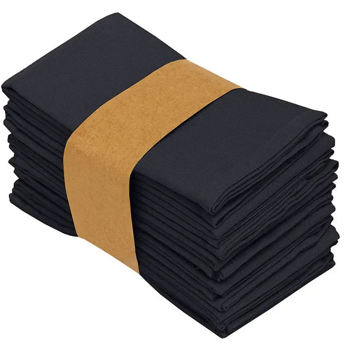 Polyester Tischservietten Wiederverwendbar 40 x 40 cm