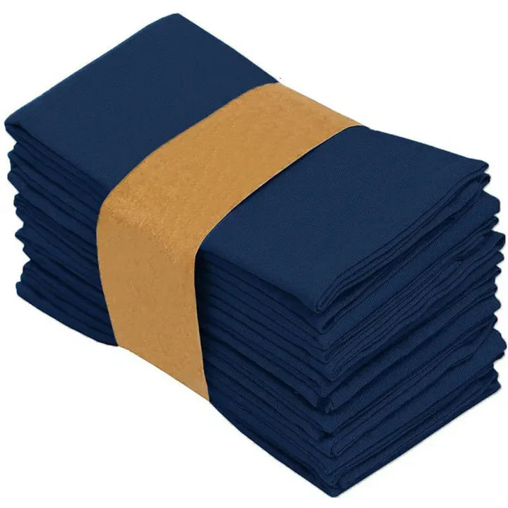 Polyester Tischservietten Wiederverwendbar 40 x 40 cm