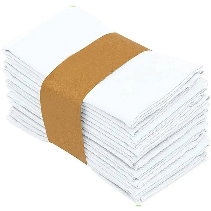 Polyester Tischservietten Wiederverwendbar 40 x 40 cm