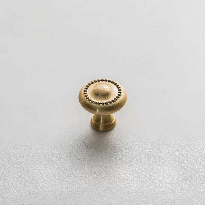 Möbelknopf Aus Massivem Messing In Antikbronze 29 mm