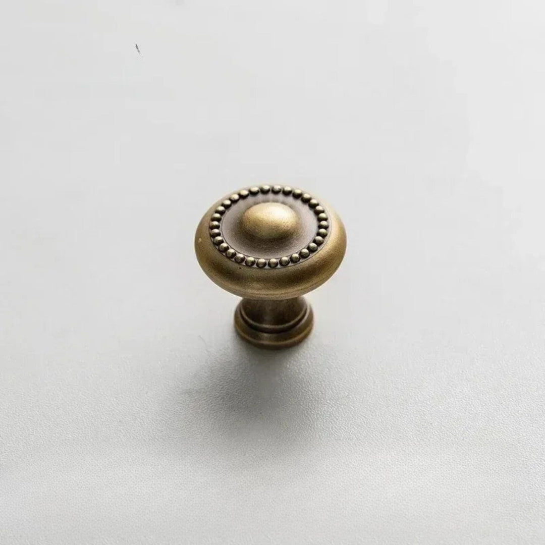 29 mm großer Schrankknopf aus massivem Messing