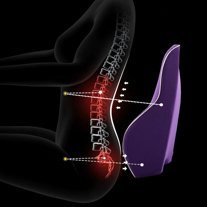 Lendenstützkissen mit Memory-Schaum