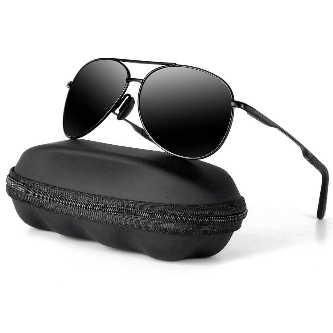 Aviator Sonnenbrille mit polarisierten Gläsern für Damen und Herren