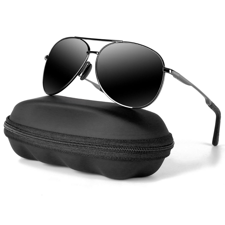 Aviator Sonnenbrille mit polarisierten Gläsern für Damen und Herren