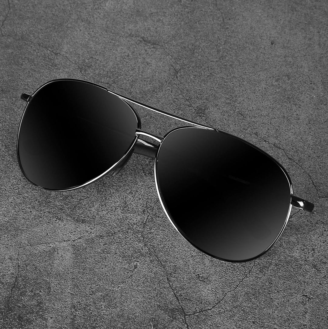 Aviator Sonnenbrille mit polarisierten Gläsern für Damen und Herren