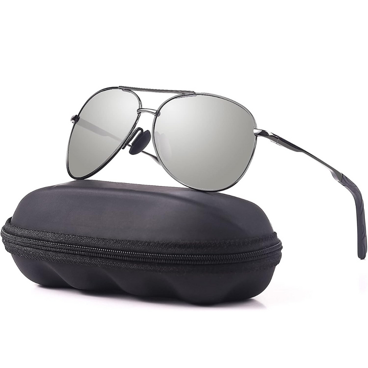 Aviator Sonnenbrille mit polarisierten Gläsern für Damen und Herren