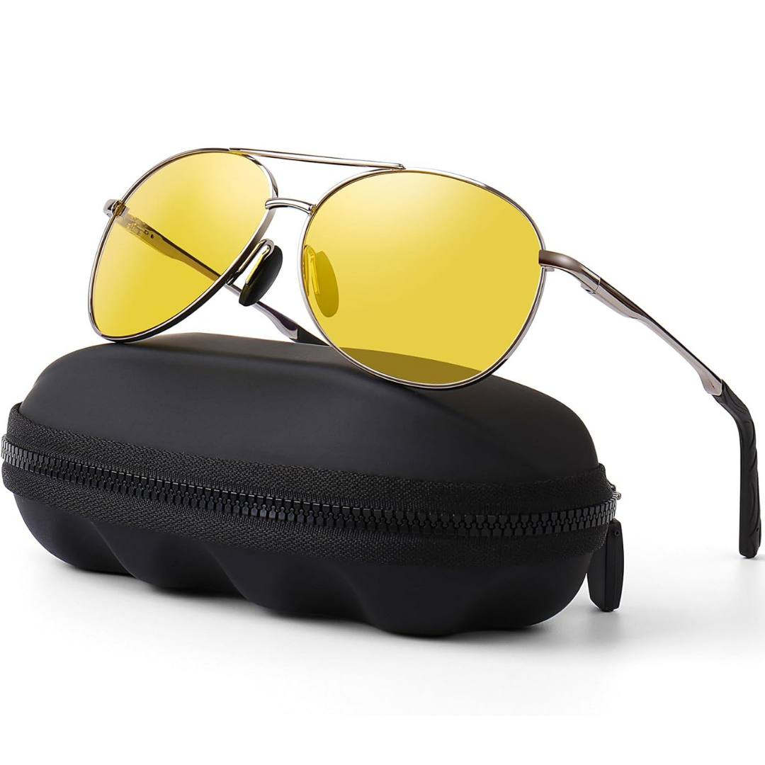 Aviator Sonnenbrille mit polarisierten Gläsern für Damen und Herren