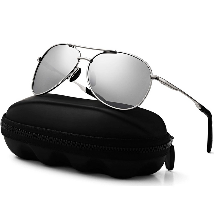 Aviator Sonnenbrille mit polarisierten Gläsern für Damen und Herren