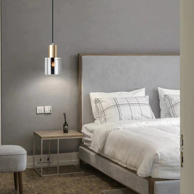 Pendelleuchte mit Rauchglas – E14, LED-kompatibel & modern