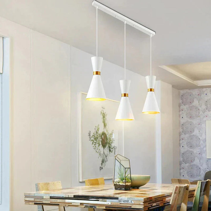 Moderne Cord-Pendelleuchte – Aluminium, E27 & LED-kompatibel