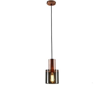 Pendelleuchte mit Rauchglas – E14, LED-kompatibel & modern
