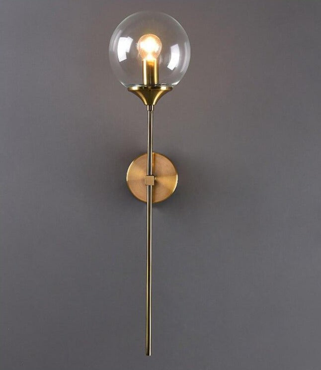 Tropfenförmige Wandleuchte in postmodernem Design