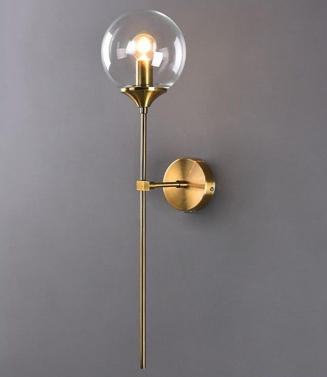 Tropfenförmige Wandleuchte in postmodernem Design
