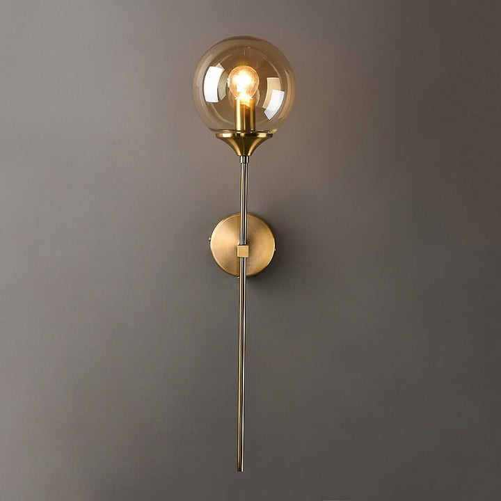 Tropfenförmige Wandleuchte in postmodernem Design