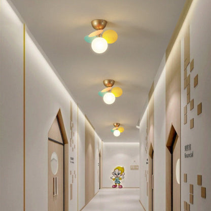 Bunte LED Deckenleuchte Estel für Kinderzimmer