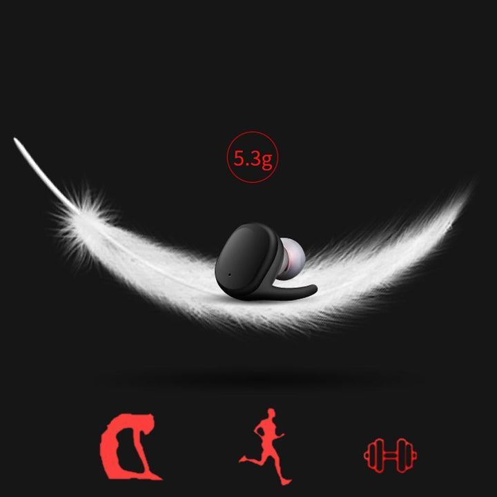 Kabellose Mini Bluetooth-Kopfhörer mit Ladecase und wasserabweisendem Design