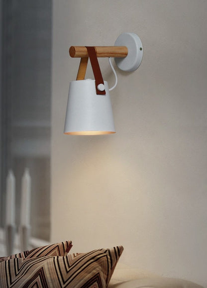 Moderne Wandleuchte im nordischen Stil mit Wandhalterung für Wohnzimmer und Flur