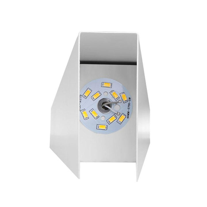 Moderne LED-Wandleuchte mit geometrischem Design für Flur und Wohnzimmer