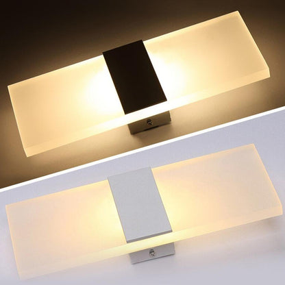 Moderne LED-Wandleuchte mit Lichtstreifen-Design für Flur und Wohnzimmer