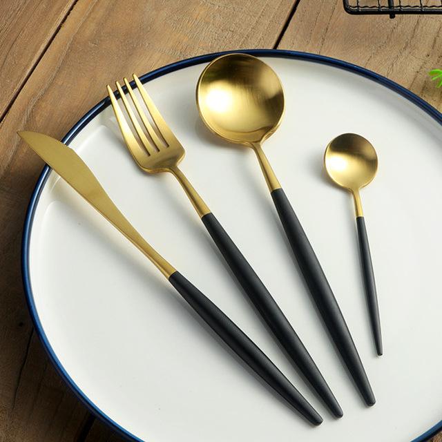 Elegantes Besteckset aus Edelstahl – 16- oder 24-teilig für jeden Anlass