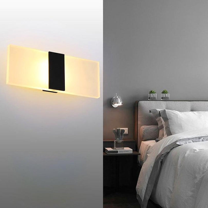 Moderne LED-Wandleuchte mit Lichtstreifen-Design für Flur und Wohnzimmer