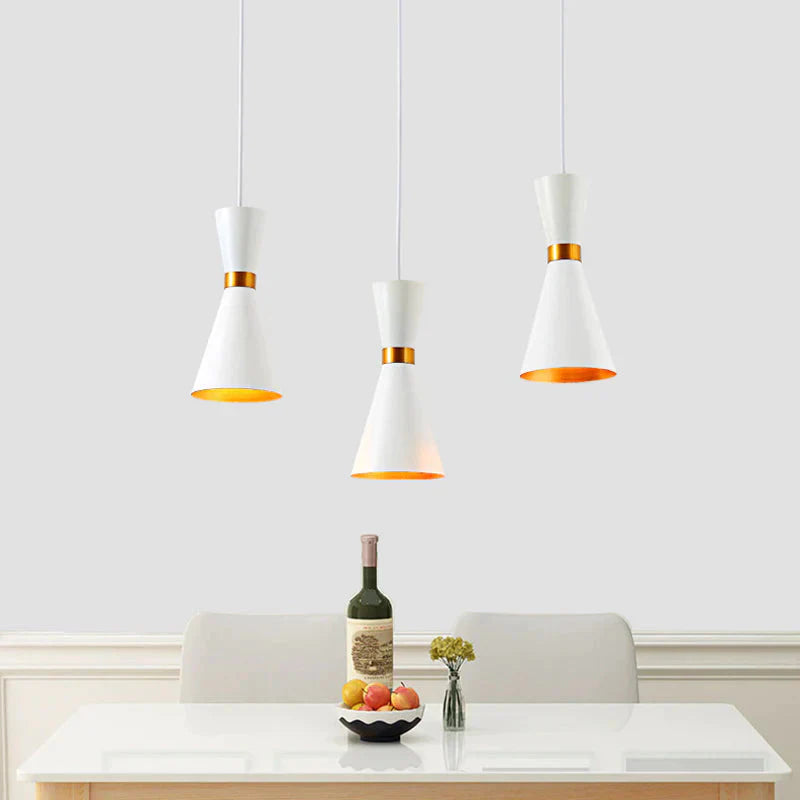 Moderne Cord-Pendelleuchte – Aluminium, E27 & LED-kompatibel