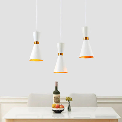 Moderne Cord-Pendelleuchte – Aluminium, E27 & LED-kompatibel