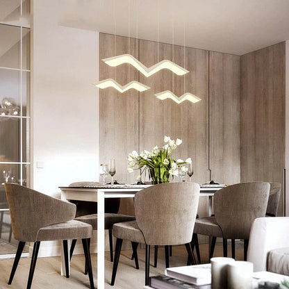 DIY LED Pendelleuchte – weiß, dimmbar & modern