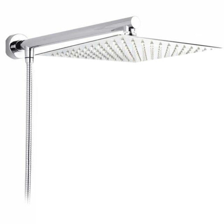 Ultraschmale Regendusche mit Wandarm