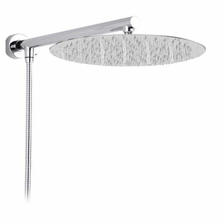 Ultraschmale Regendusche mit Wandarm