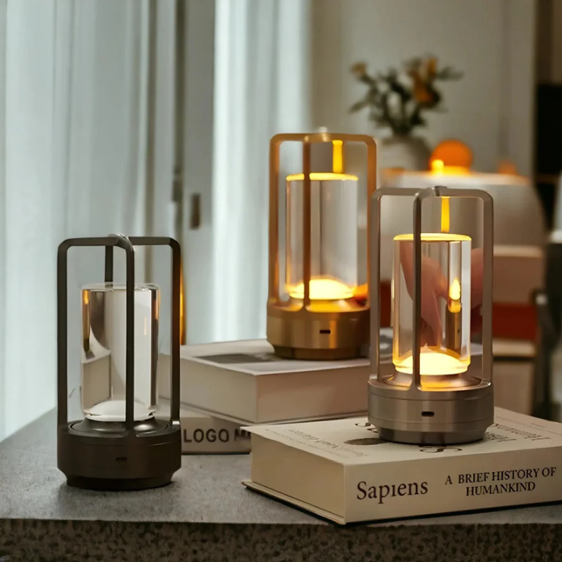 LED-Tischlampe ohne Kabel für flexible Beleuchtung im Zuhause