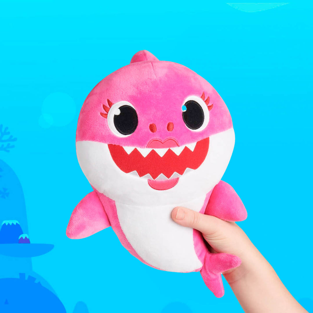 Plüsch Baby Shark Spielzeug mit Licht und Musik